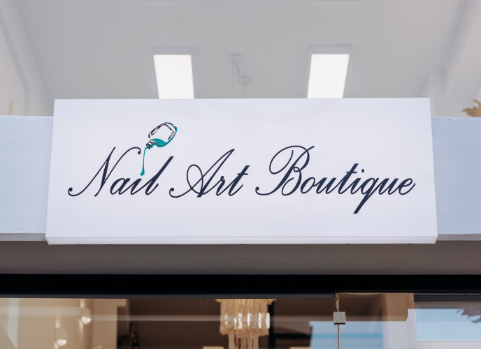nail art store outside